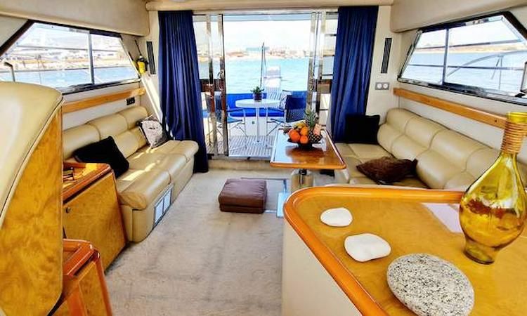  Yacht Athens interior, yacht rental Athens, Saronic islands