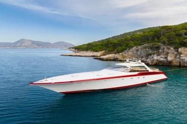 high-speed motor yacht, motor yacht rental Athens, Athens yachts