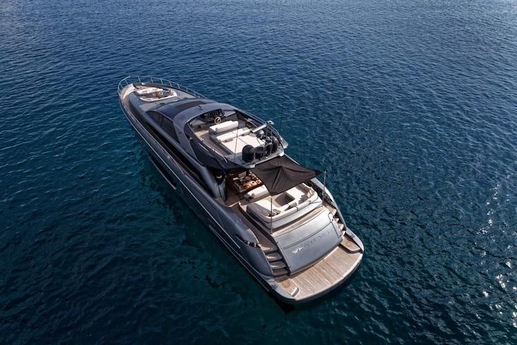 Athens yacht upperview, Athens yacht charter, luxury yachting